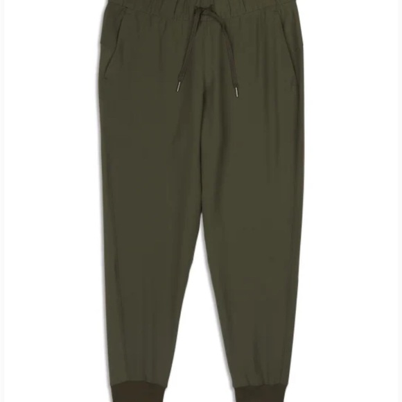 Lululemon On the Fly Jogger - Dark Olive - Picture 2 of 4